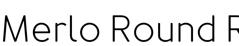 Merlo Round Regular Font Download Free